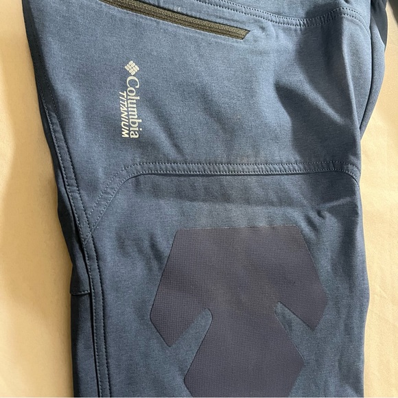 Columbia Titanium Omni Shield Technology blue pants Size 42/ 52 - Picture 13 of 16